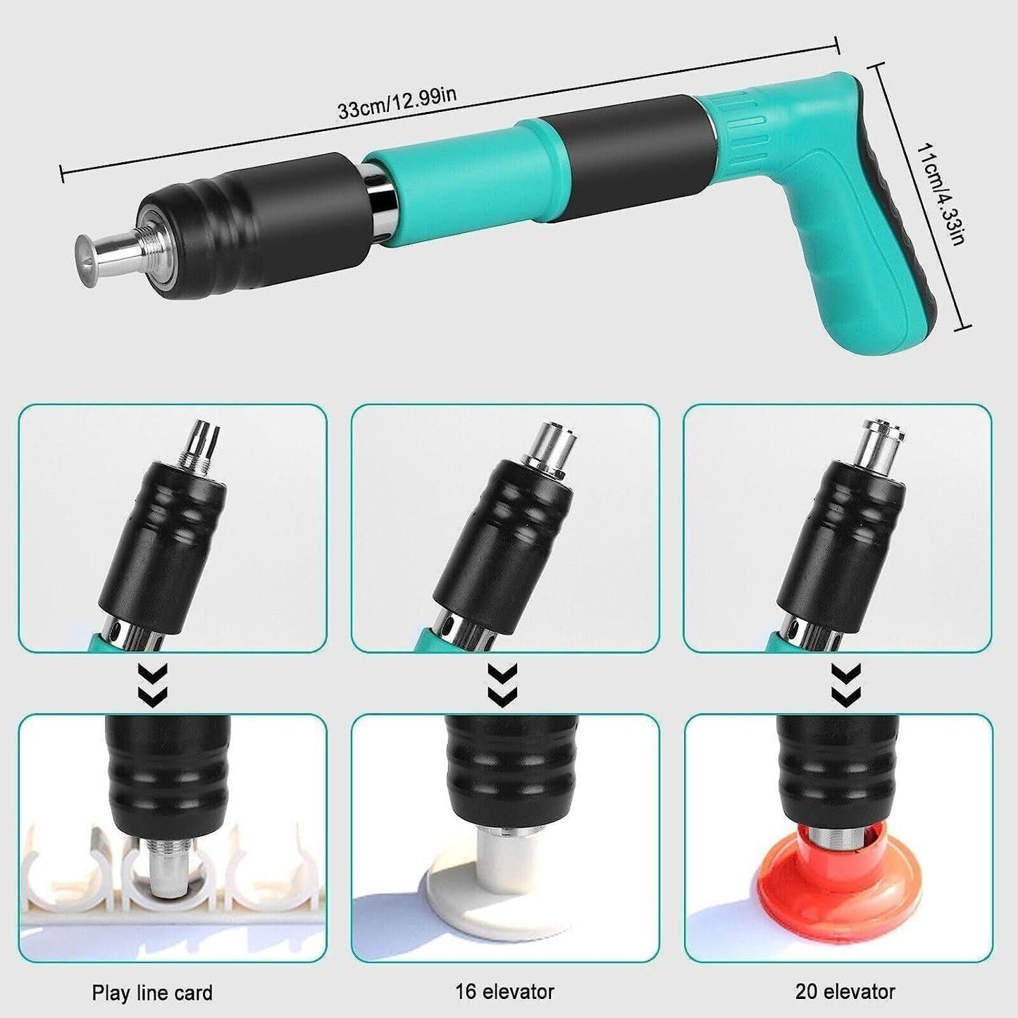 4 Speed Adjustable Steel Nail Gun™